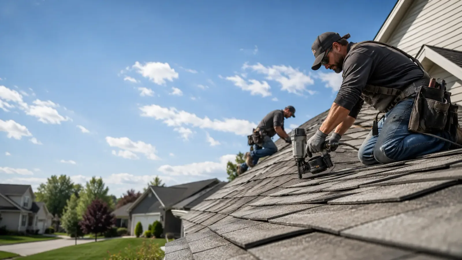 Storm Damage Roof Repair in Leland, MS near me